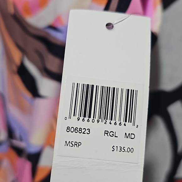 Kikirio Colorful One Piece Open Back Swimsuit Size Medium New - Picture 6 of 10